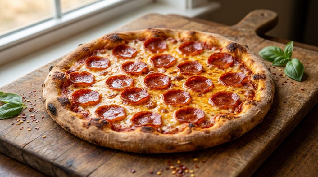 Succulente pizza pépperoni